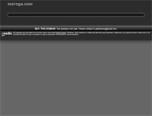 Tablet Screenshot of merega.com